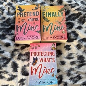 Lucy Score Book Set with Colorful Covers